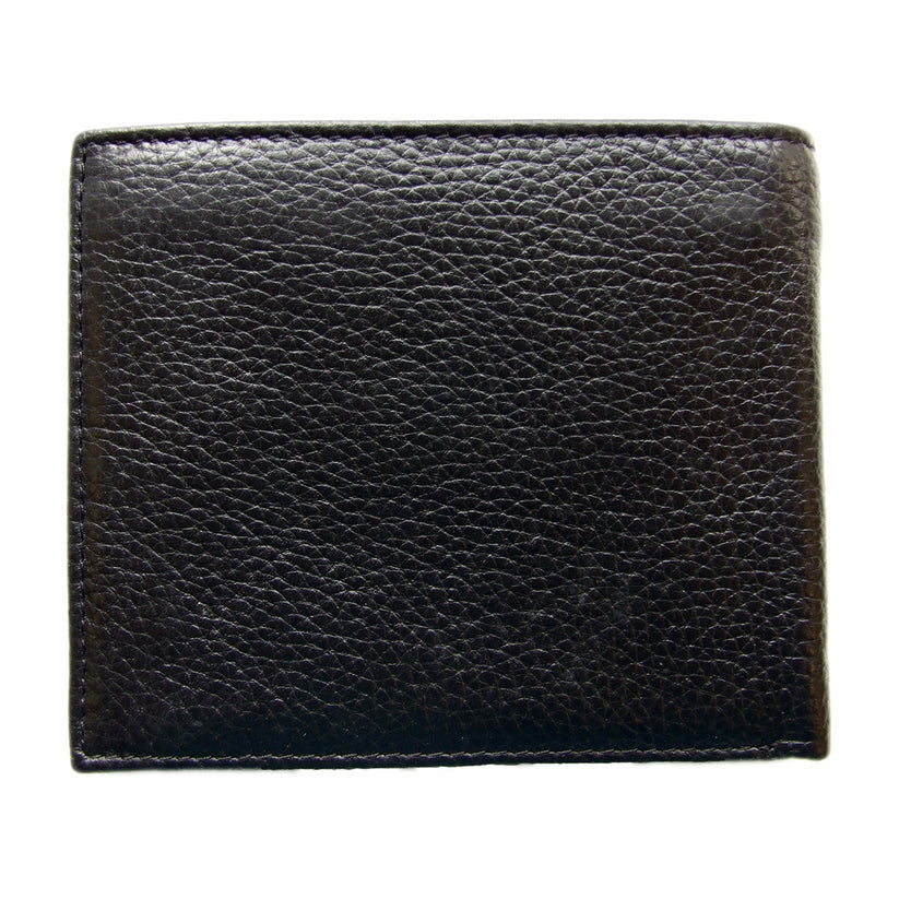 QHA Mens Real Leather Wallet ID Credit Card Holder Gift W04 - QHA UK