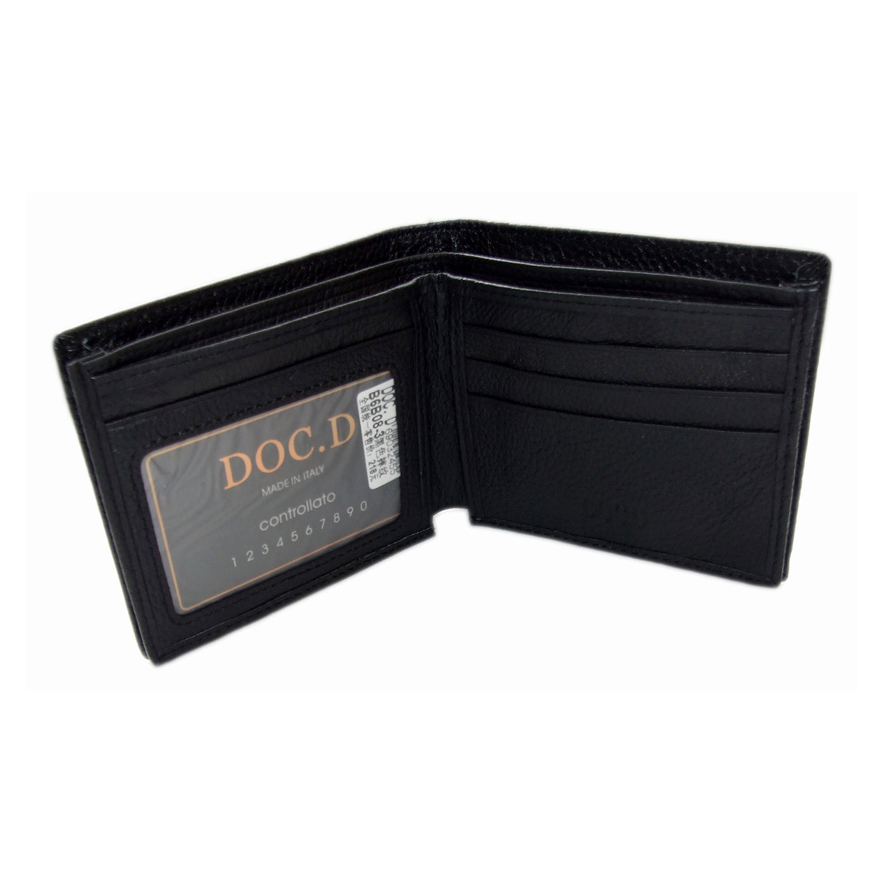 QHA Mens Real Leather Wallet ID Credit Card Holder Gift W05 - QHA UK
