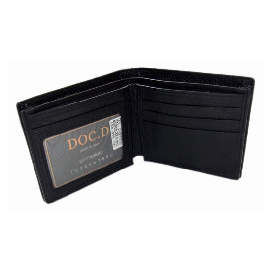 QHA Mens Real Leather Wallet ID Credit Card Holder Gift W05 - QHA UK