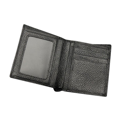 QHA Mens Real Leather Wallet ID Credit Card Holder Gift W06 - QHA UK