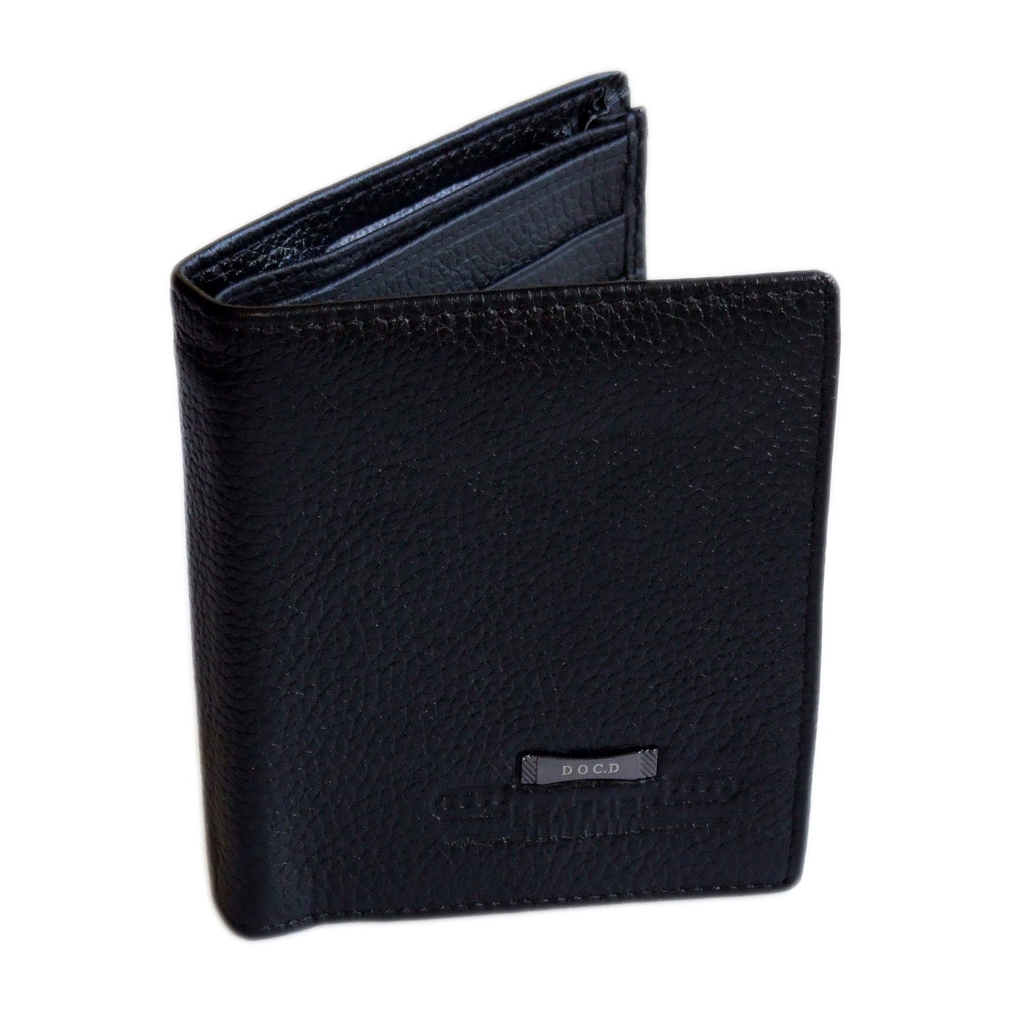 QHA Mens Real Leather Wallet ID Credit Card Holder Gift W12 - QHA UK