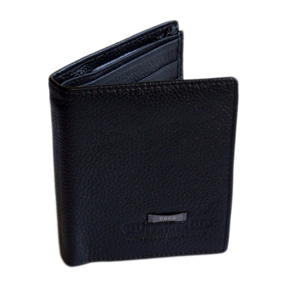 QHA Mens Real Leather Wallet ID Credit Card Holder Gift W12 - QHA UK