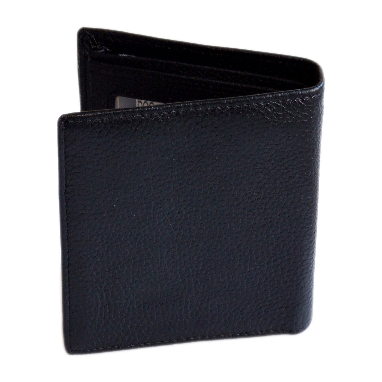 QHA Mens Real Leather Wallet ID Credit Card Holder Gift W12 - QHA UK