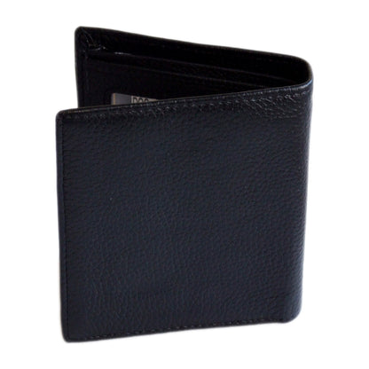 QHA Mens Real Leather Wallet ID Credit Card Holder Gift W12 - QHA UK