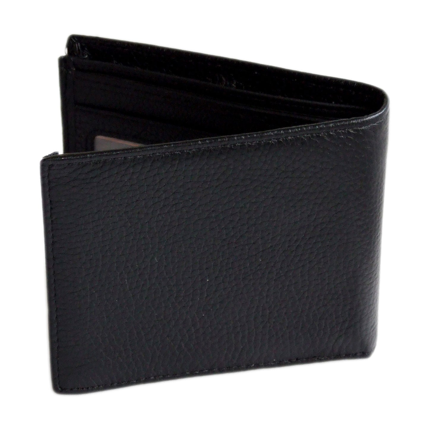 QHA Mens Real Leather Wallet ID Credit Card Holder Gift W13 - QHA UK