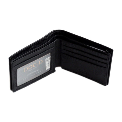 QHA Mens Real Leather Wallet ID Credit Card Holder Gift W13 - QHA UK