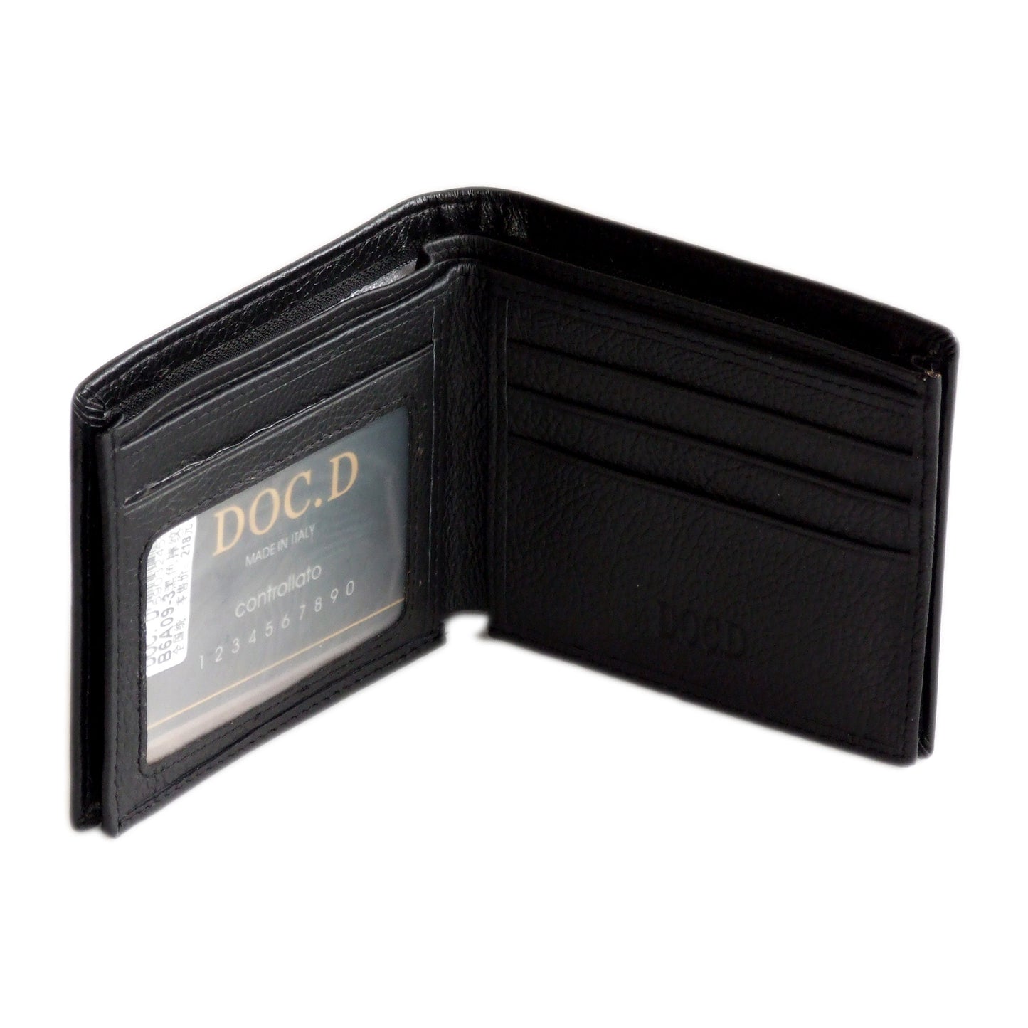 QHA Mens Real Leather Wallet ID Credit Card Holder Gift W14 - QHA UK