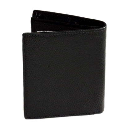 QHA Mens Real Leather Wallet ID Credit Card Holder Gift W16 - QHA UK