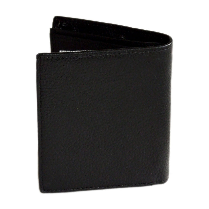 QHA Mens Real Leather Wallet ID Credit Card Holder Gift W16 - QHA UK