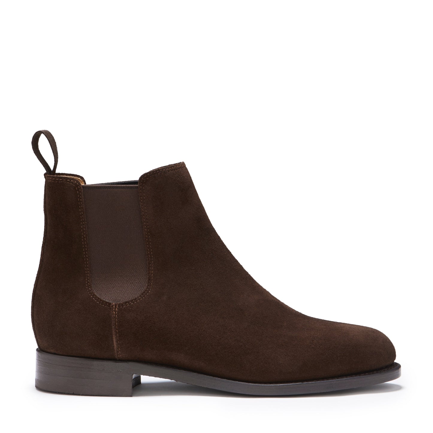 Hugs & Co Womens Brown Suede Chelsea Boots Welted Leather EU 36-42 - QHA UK