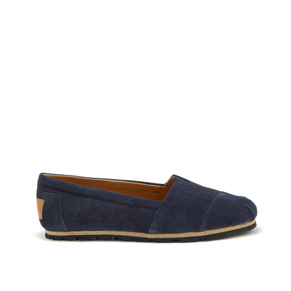 Hugs & Co Womens Chukka Espadrilles Navy Blue Suede EU 36-42 - QHA UK