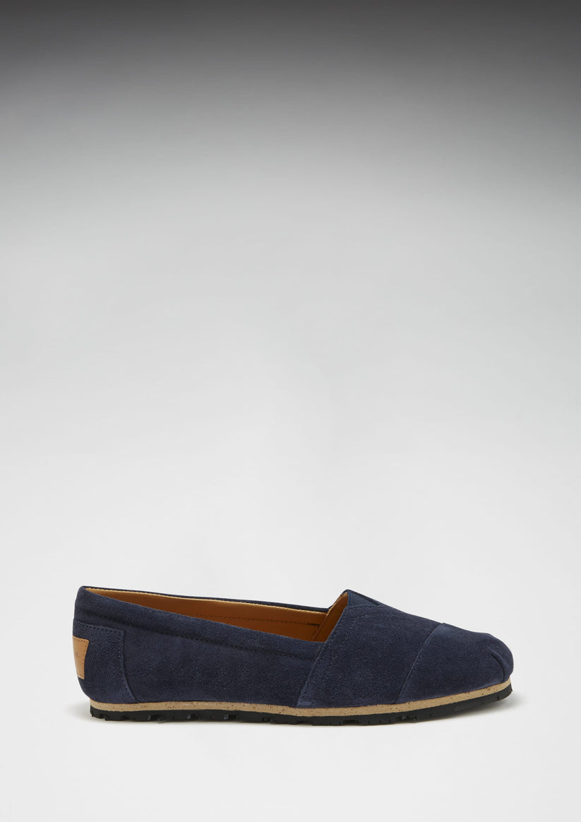 Hugs & Co Womens Chukka Espadrilles Navy Blue Suede EU 36-42 - QHA UK