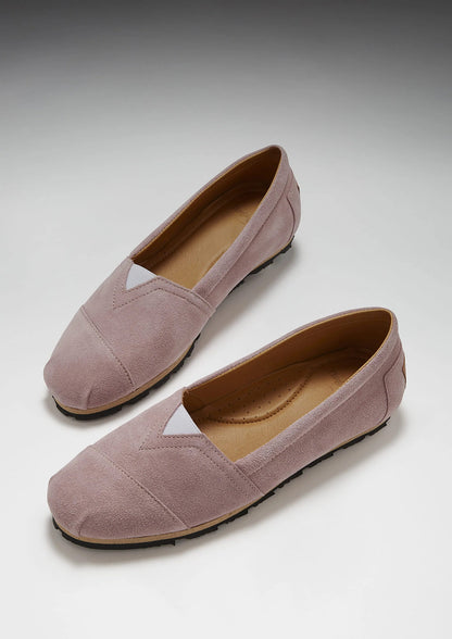 Hugs & Co Womens Chukka Espadrilles Powder Pink Suede EU 36-42 - QHA UK