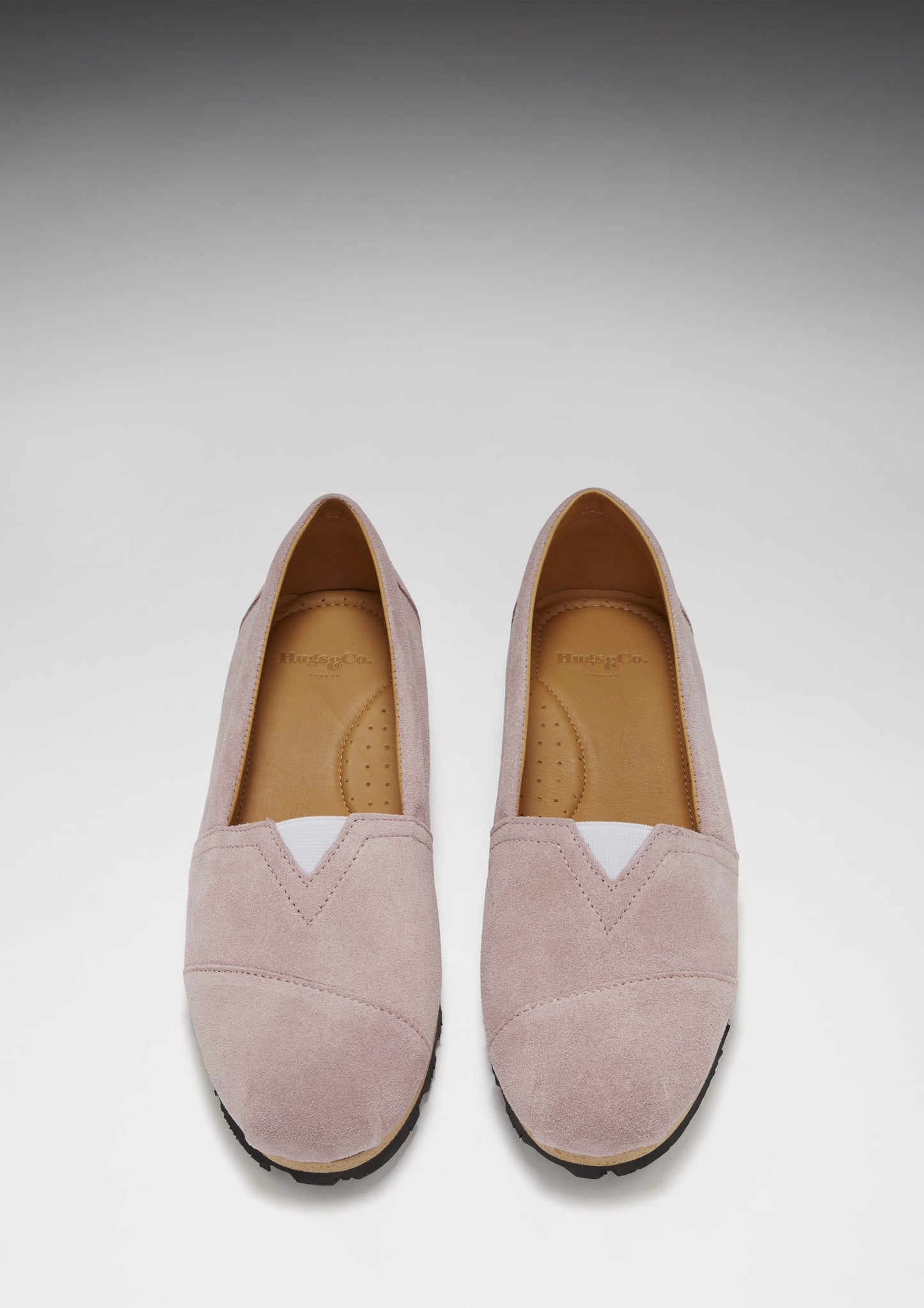 Hugs & Co Womens Chukka Espadrilles Powder Pink Suede EU 36-42 - QHA UK