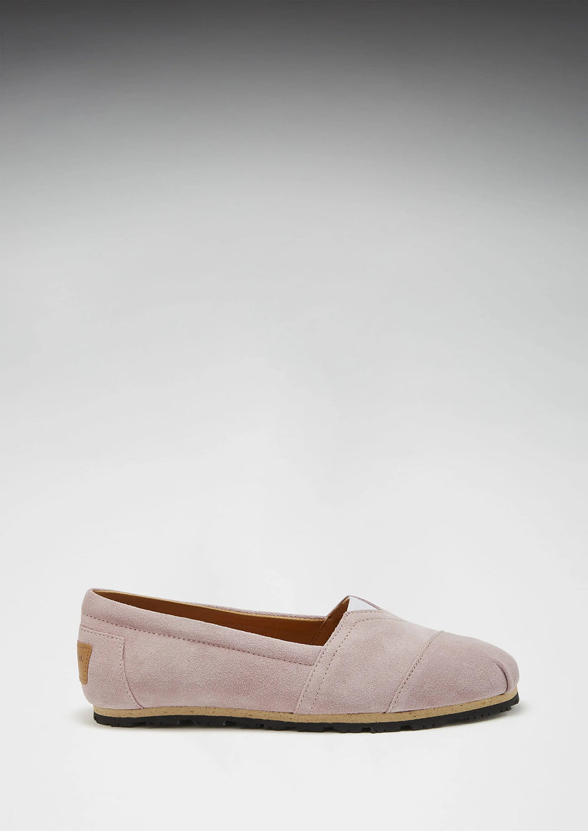 Hugs & Co Womens Chukka Espadrilles Powder Pink Suede EU 36-42 - QHA UK