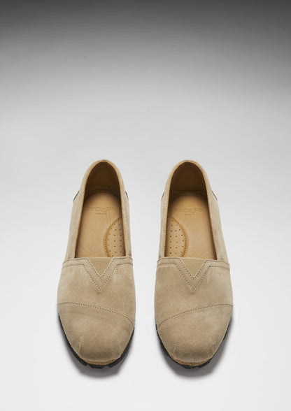 Hugs & Co Womens Chukka Espadrilles Taupe Suede EU 36-42 - QHA UK