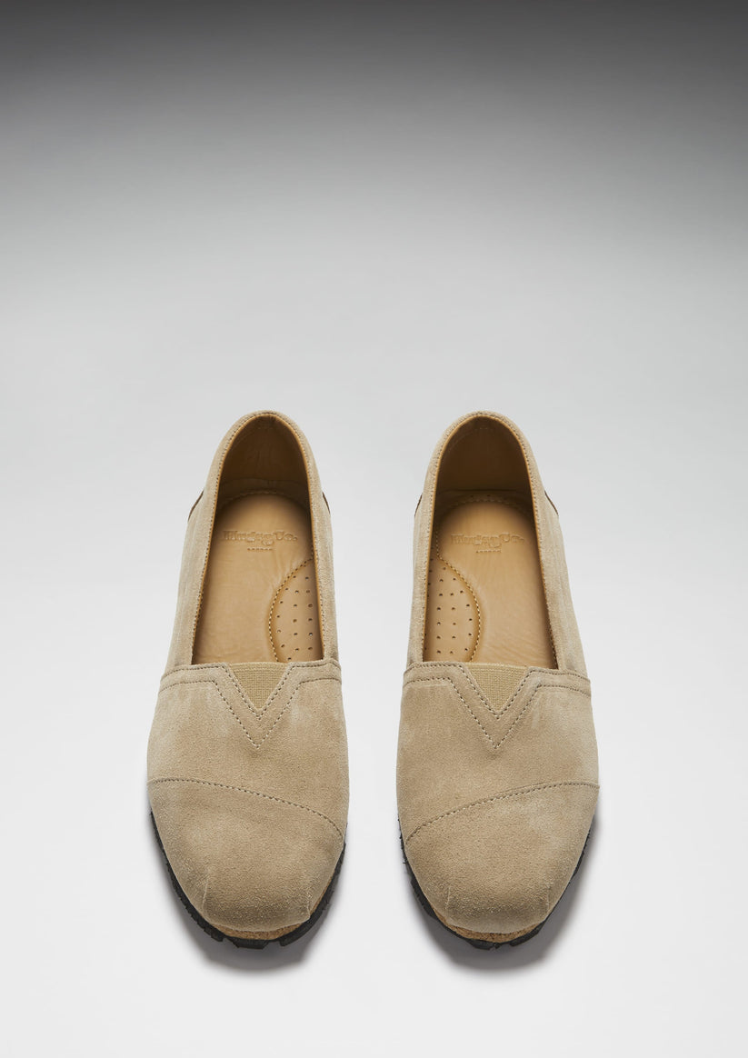 Hugs & Co Womens Chukka Espadrilles Taupe Suede EU 36-42 - QHA UK