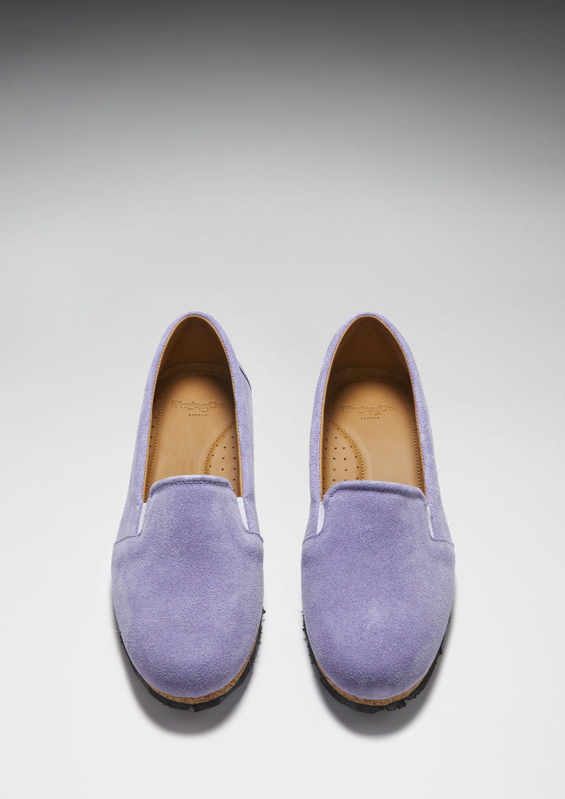 Hugs & Co Womens Continental Espadrilles Lilac Suede EU 36-42 - QHA UK