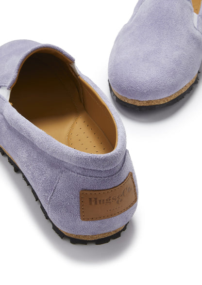 Hugs & Co Womens Continental Espadrilles Lilac Suede EU 36-42 - QHA UK