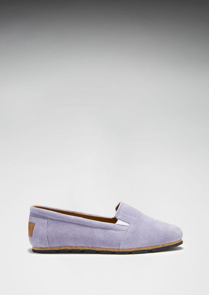 Hugs & Co Womens Continental Espadrilles Lilac Suede EU 36-42 - QHA UK