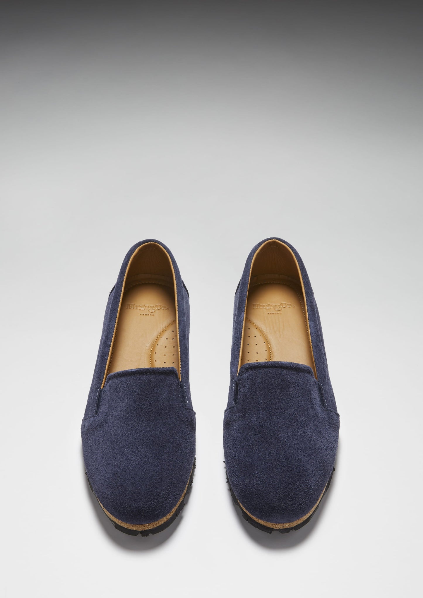 Hugs & Co Womens Continental Espadrilles Navy Blue Suede EU 36-42 - QHA UK