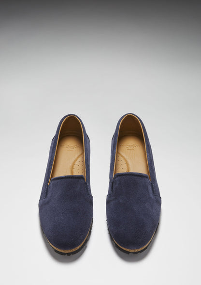 Hugs & Co Womens Continental Espadrilles Navy Blue Suede EU 36-42 - QHA UK