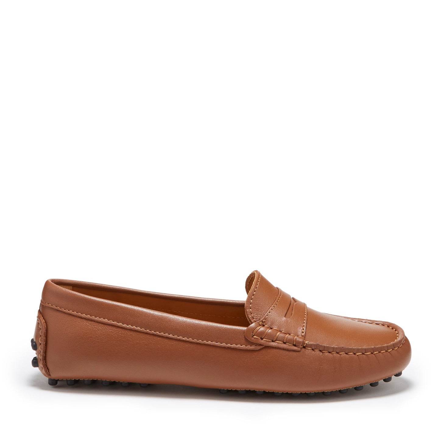 Hugs & Co Womens Penny Driving Loafers Tan Leather EU 36-42 - QHA UK