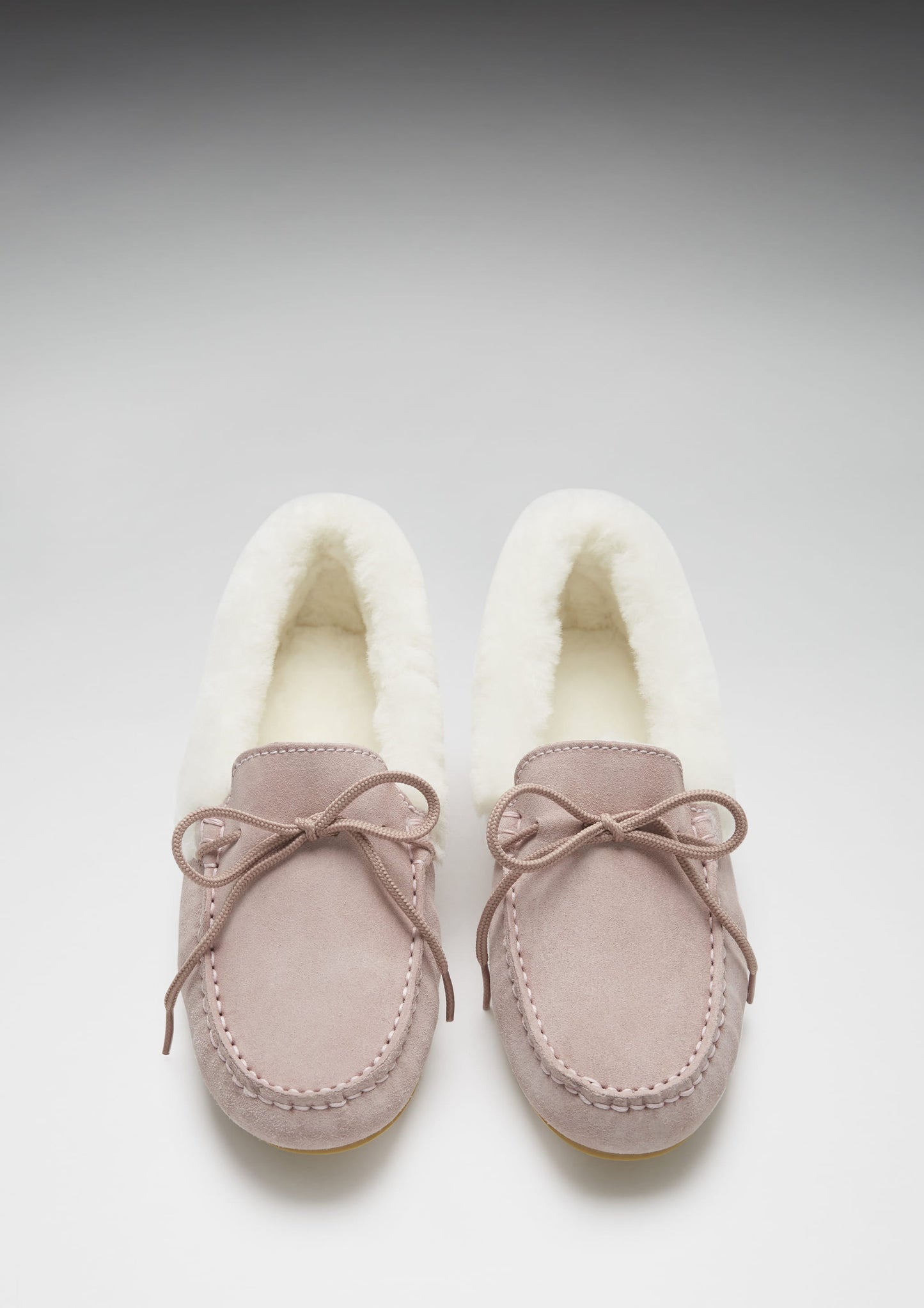 Hugs & Co Womens Slippers Sheepskin Ice Pink Suede EU 36-42 - QHA UK