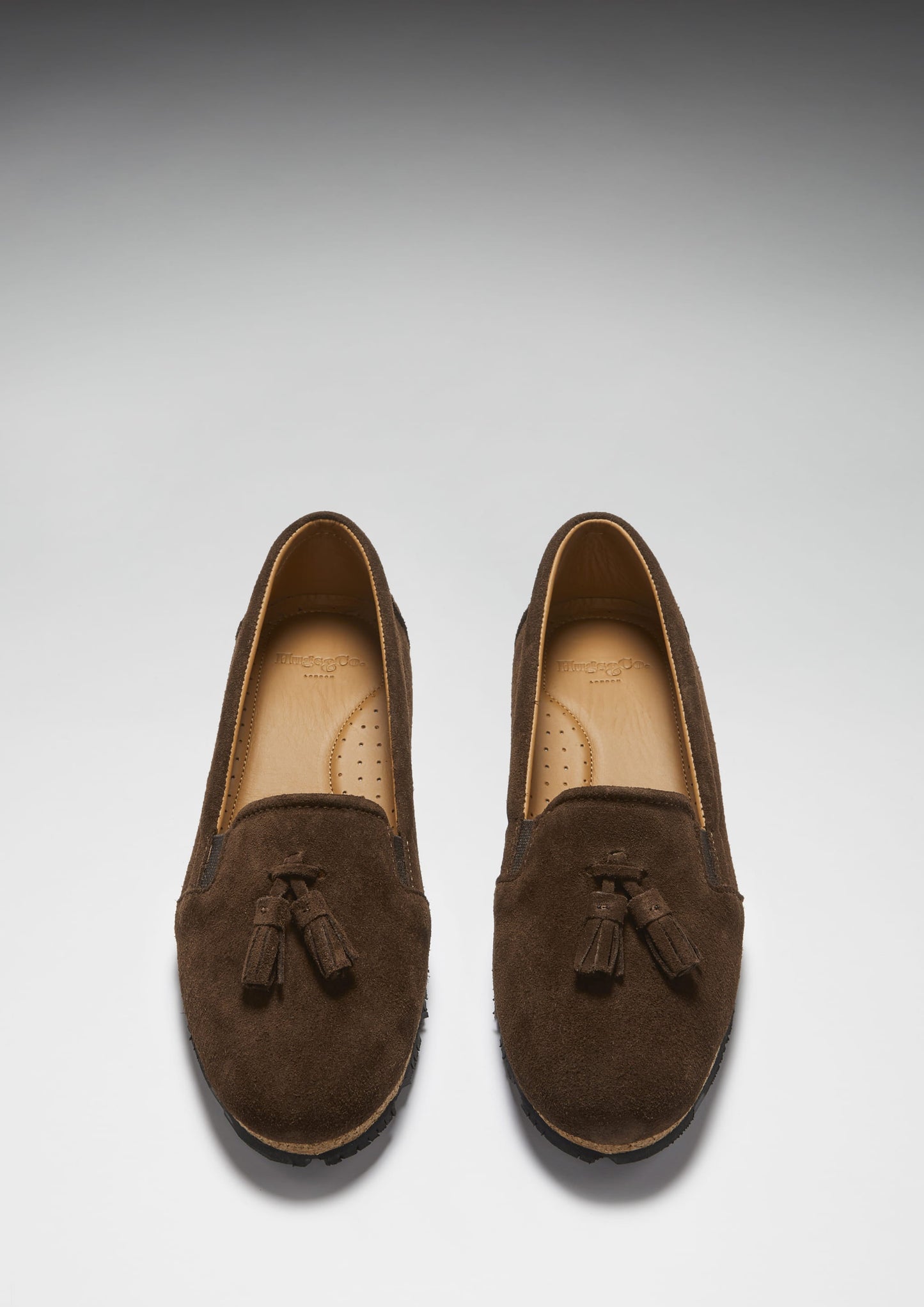 Hugs & Co Womens Tasselled Espadrilles Brown Suede EU 36-42 - QHA UK