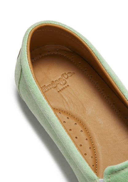 Hugs & Co Womens Tasselled Espadrilles Lagoon Green Suede EU 36-42 - QHA UK