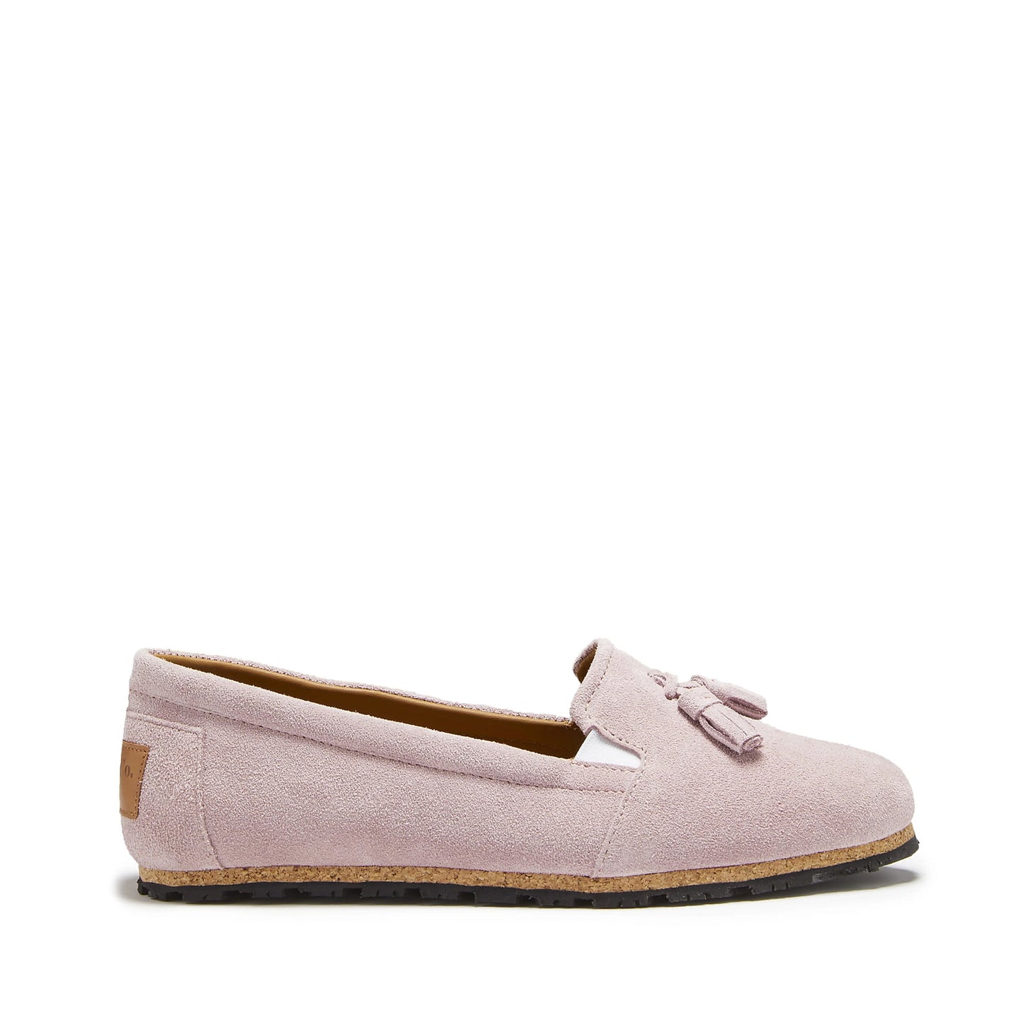Hugs & Co Womens Tasselled Espadrilles Powder Pink Suede EU 36-42 - QHA UK