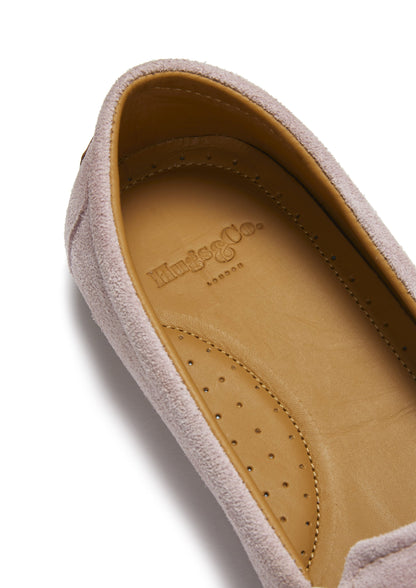 Hugs & Co Womens Tasselled Espadrilles Powder Pink Suede EU 36-42 - QHA UK