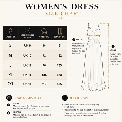 Womens Vintage Floral Print Maxi Dress V-Neck Loose Fit | S–XXL | UK - Pattern Detail - QHA UK