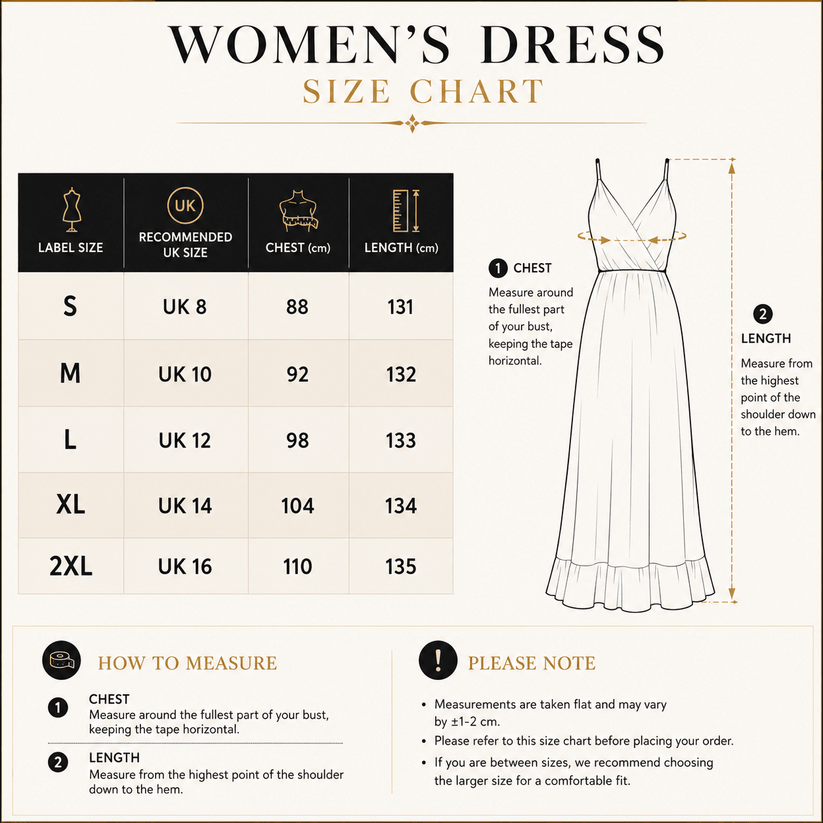 Womens Vintage Floral Print Maxi Dress V-Neck Loose Fit | S–XXL | UK - Pattern Detail - QHA UK