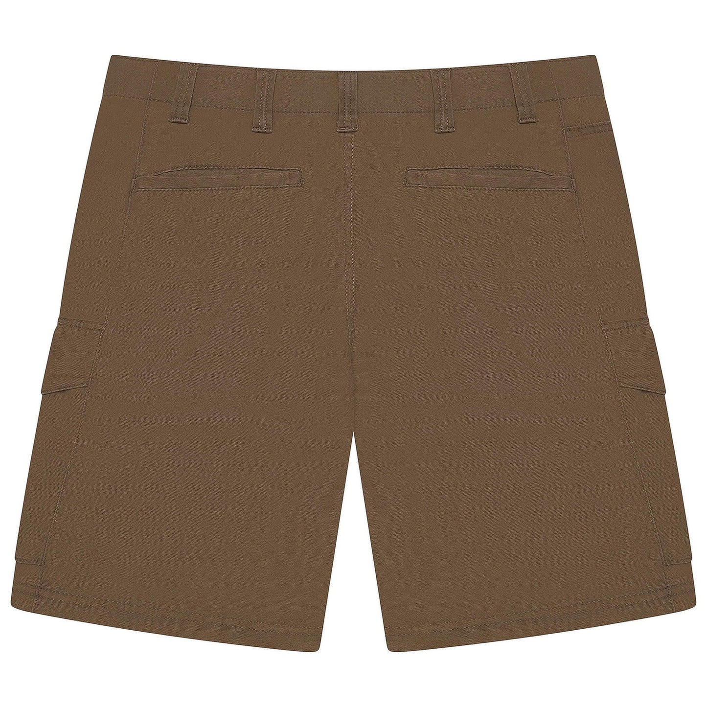 Wrangler Men's Flex Waist Cargo Shorts | Cotton Elastane | W30–W44 | Brown - QHA UK