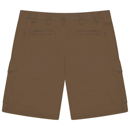 Wrangler Men's Flex Waist Cargo Shorts | Cotton Elastane | W30–W44 | Brown - QHA UK