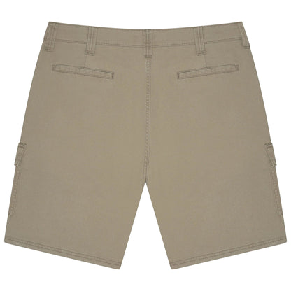 Wrangler Men's Cargo Shorts | Stretch Cotton | Relaxed Fit | Khaki W32–W46 - QHA UK