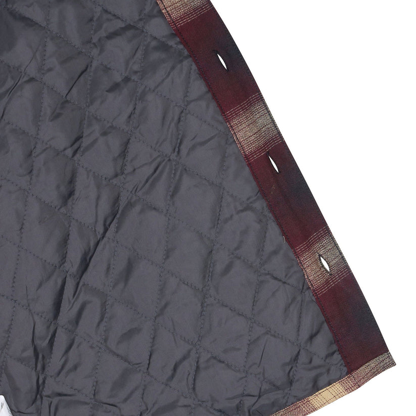 Wrangler Men's Hooded Padded Check Shacket | Overshirt Jacket | S–3XL - QHA UK