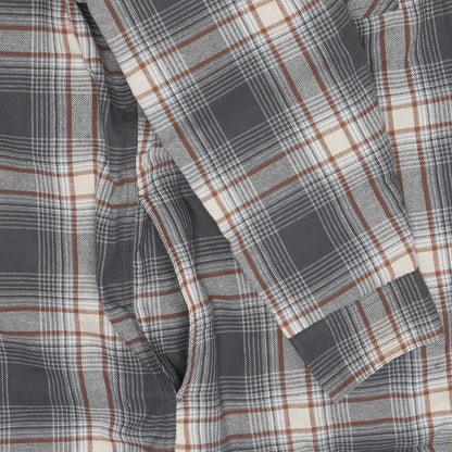Wrangler Men's Hooded Padded Check Shacket | Overshirt Jacket | S–3XL - QHA UK