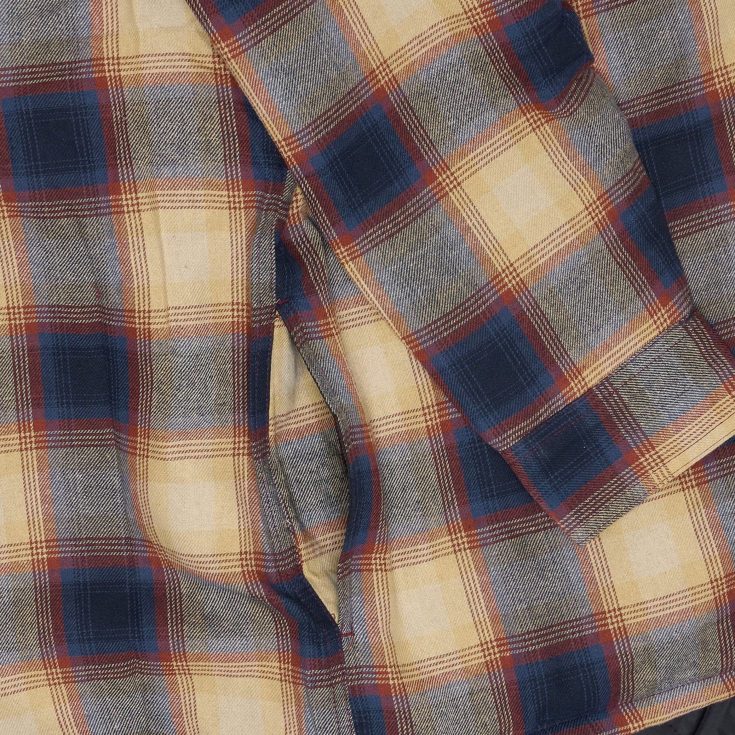 Wrangler Men's Hooded Padded Flannel Shacket | Check Shirt Jacket | M–3XL - QHA UK