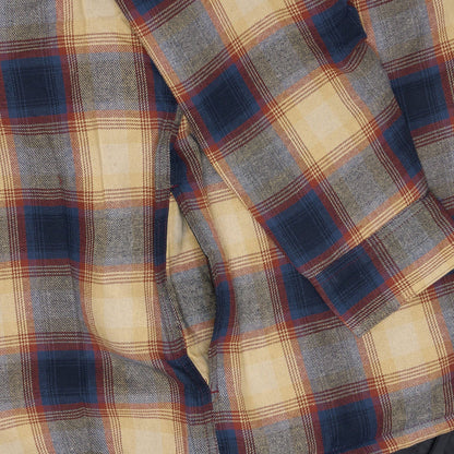 Wrangler Men's Hooded Padded Flannel Shacket | Check Shirt Jacket | M–3XL - QHA UK