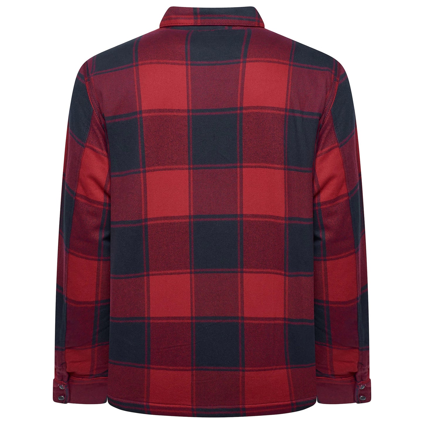 Wrangler Men's Sherpa Lined Flannel Snap Shirt Jacket | Western | M–2XL - QHA UK