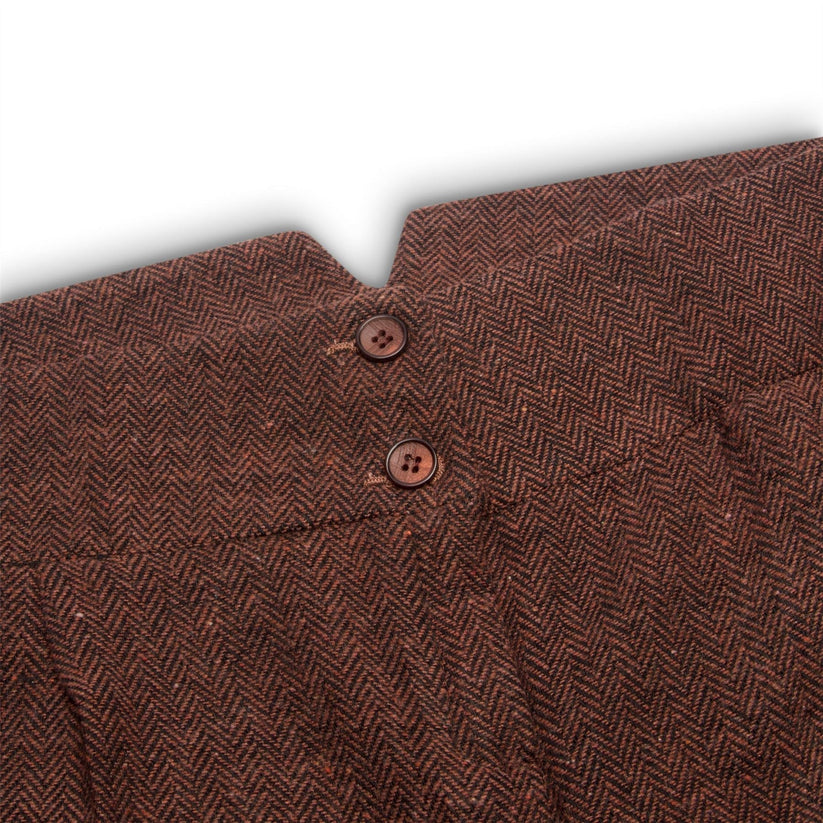 Women's Tweed Suit – Blazer, Waistcoat & Trousers | Rust Brown | TruClothing - QHA UK