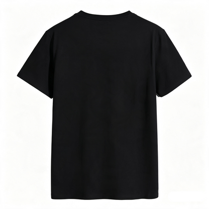 QHA UK Men's British Army T-Shirt Freedom Isn't Free in Black – Back View