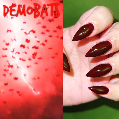 Radioactive Unicorn Demobats Nail Polish