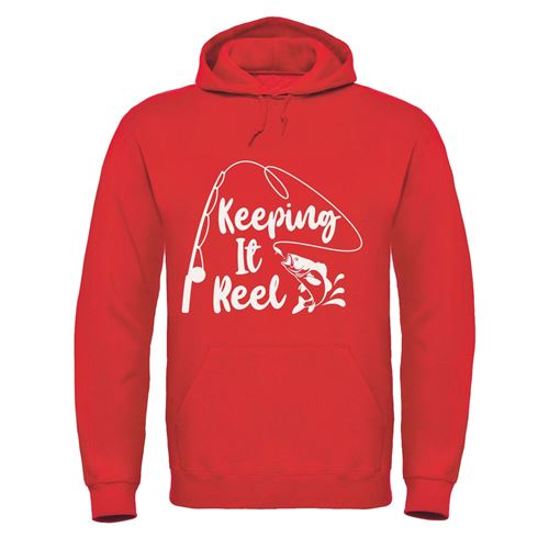 Keeping It Reel” Graphic Print Unisex Hoodie