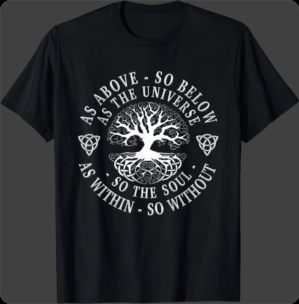 1.Tree of Life Yin Yang T-Shirt – Spiritual Yoga Cotton Tee | Unisex Casual Wear