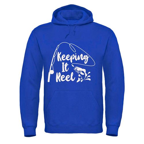 Keeping It Reel” Graphic Print Unisex Hoodie