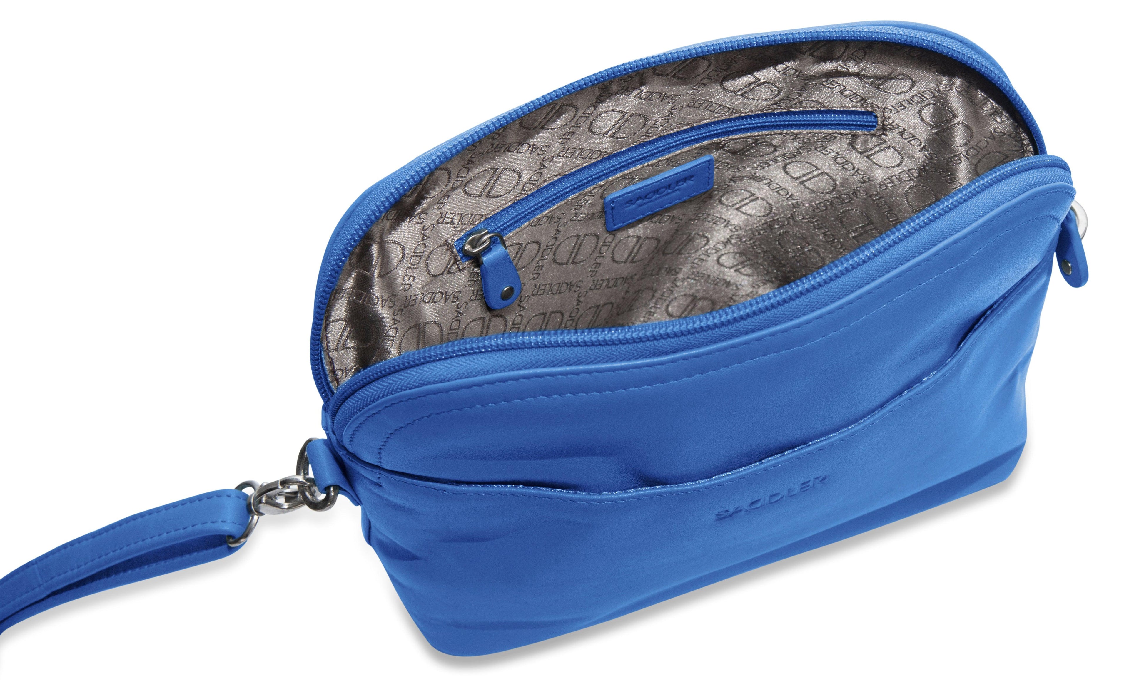 SADDLER BROOKLYN Leather Zip Top Handbag - Adjustable  Shoulder Strap, Multiple Pockets - RFID Protected