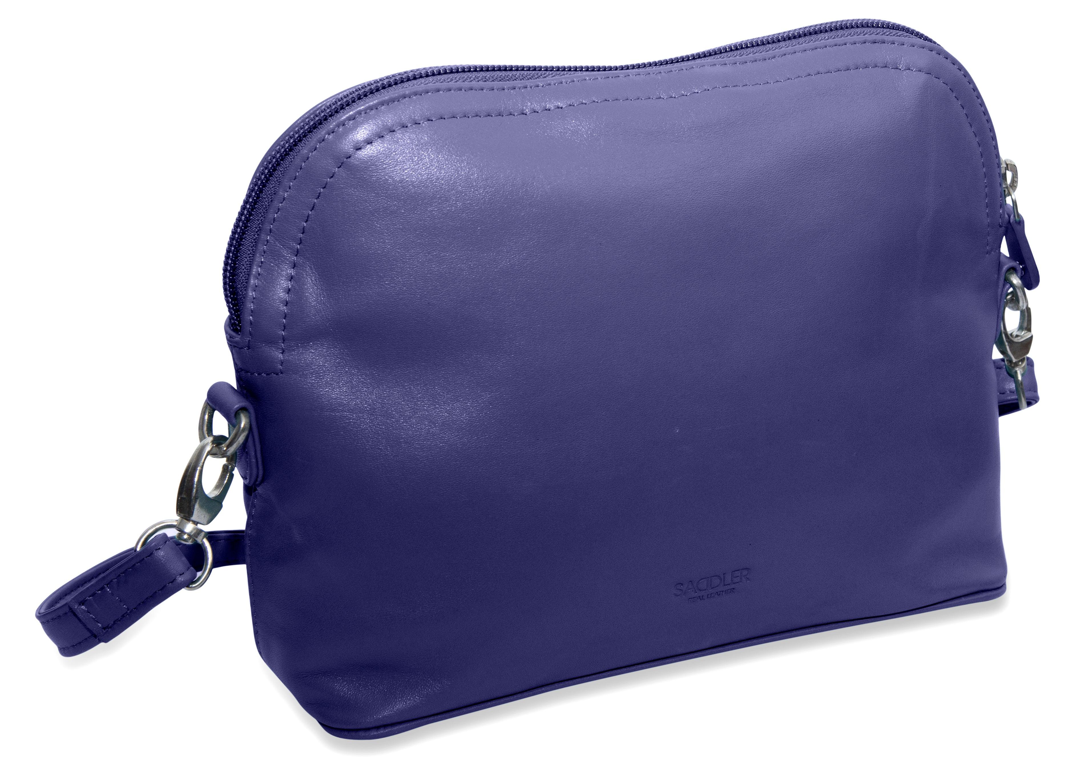 SADDLER BROOKLYN Leather Zip Top Handbag - Adjustable  Shoulder Strap, Multiple Pockets - RFID Protected